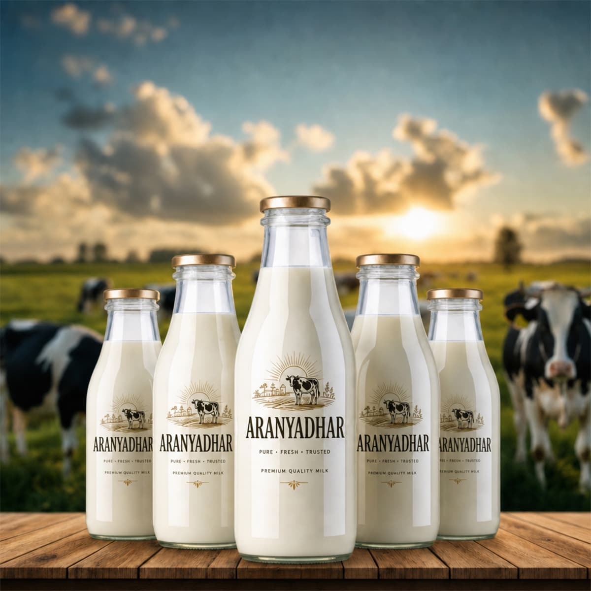 Aranyadhar Premium Milk Bottles